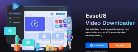 EaseUS Video Downloader.