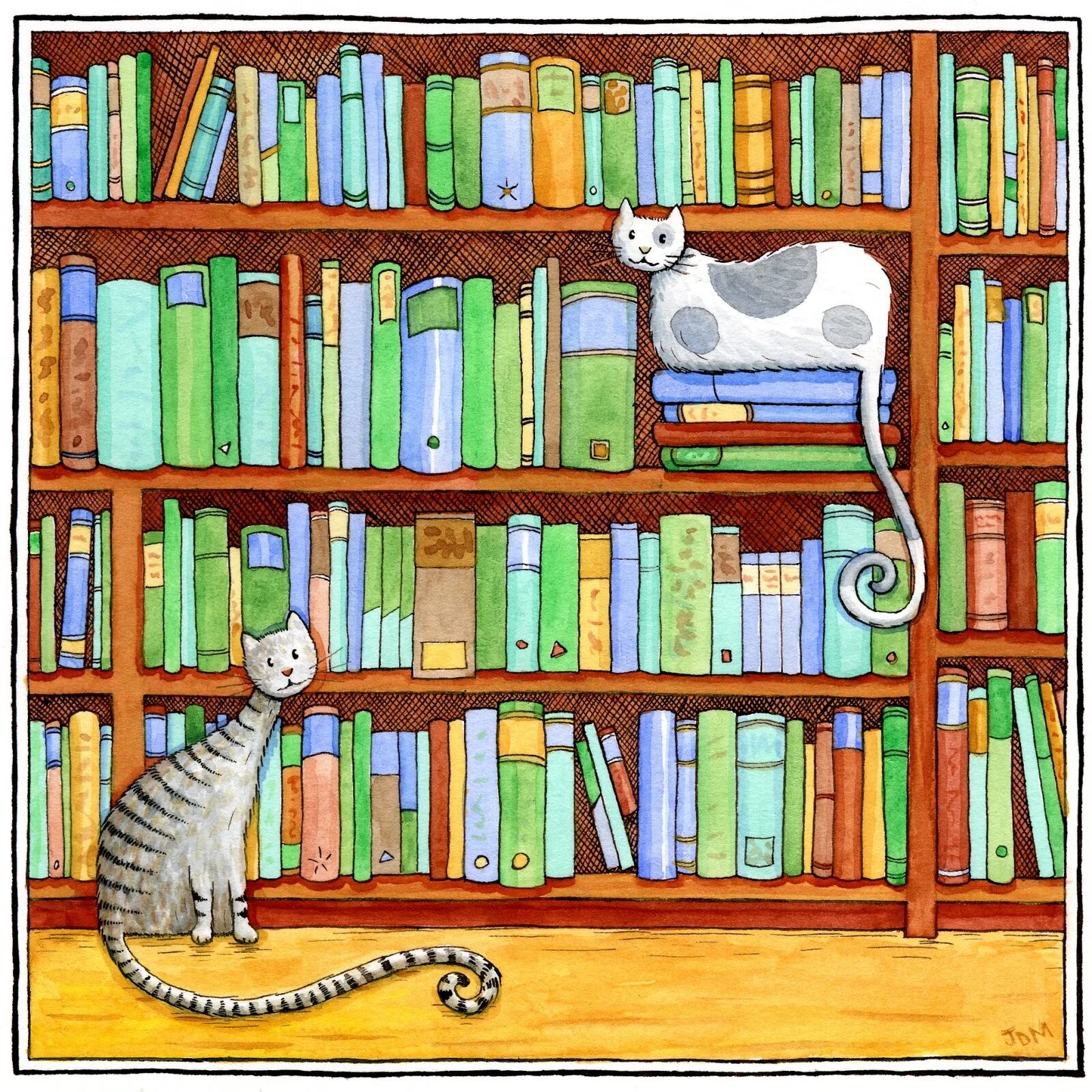 На книжной полке стоят книги. Полка для книг. книжный шкаф мультяшный. иллюстрации к книгам. книжки на полке.