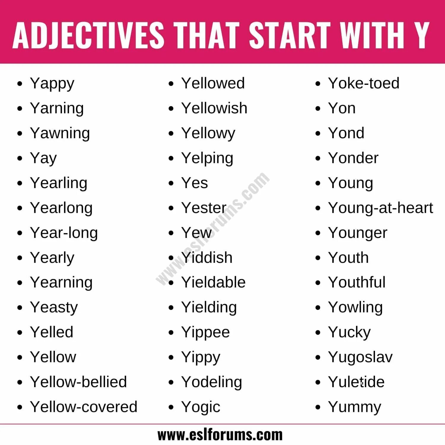 Y adjectives. Adjectives starting with a. Adjectives starting with y. Common adjectives. Adjective y