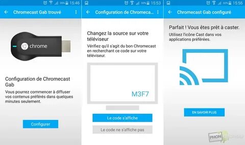 Chromecast с телефона на телевизор