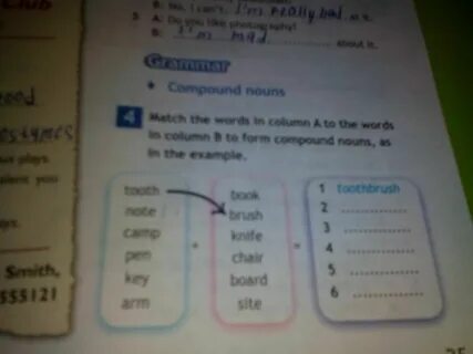 Match the words in the first