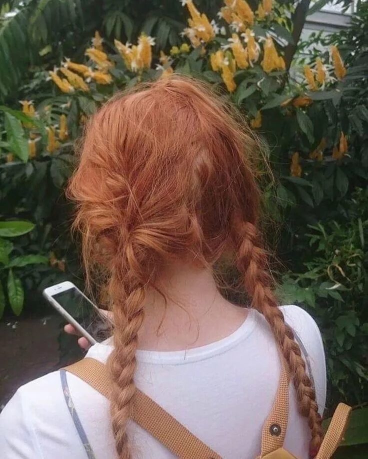 Длинная рыжая коса. Рыжие рыжая коса песня. Девушка с косичками. Рыжие волосы эстетика. Рыжая девушка с косичками.