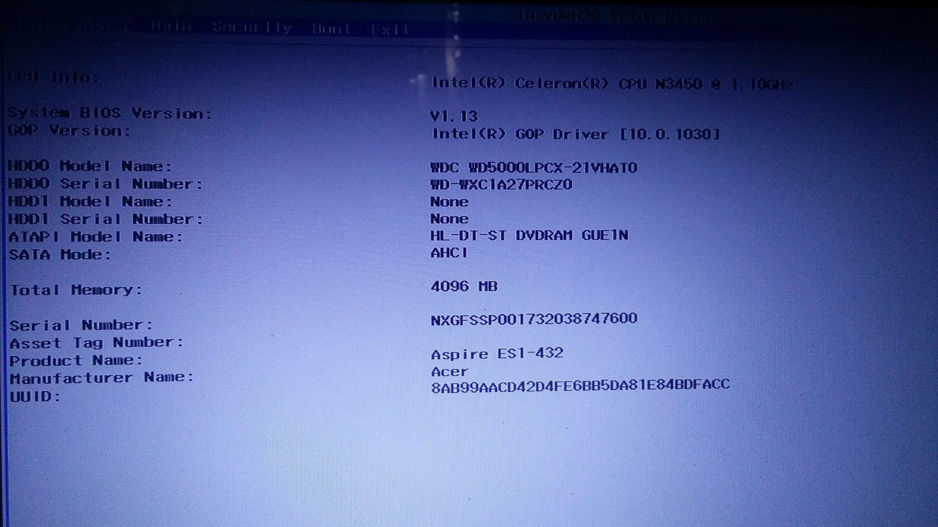 Леново б50-30 биос. BIOS V1.03 Acer Aspire. BIOS Acer Aspire e 15. BIOS Acer information.