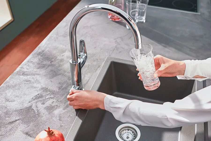 31723000 Grohe. Смеситель Грое для кухни с фильтром для питьевой воды. Кухонный смеситель Grohe Blue Pure. Смеситель для кухни Grohe Blue 31303000. Смеситель для мойки с фильтром для воды