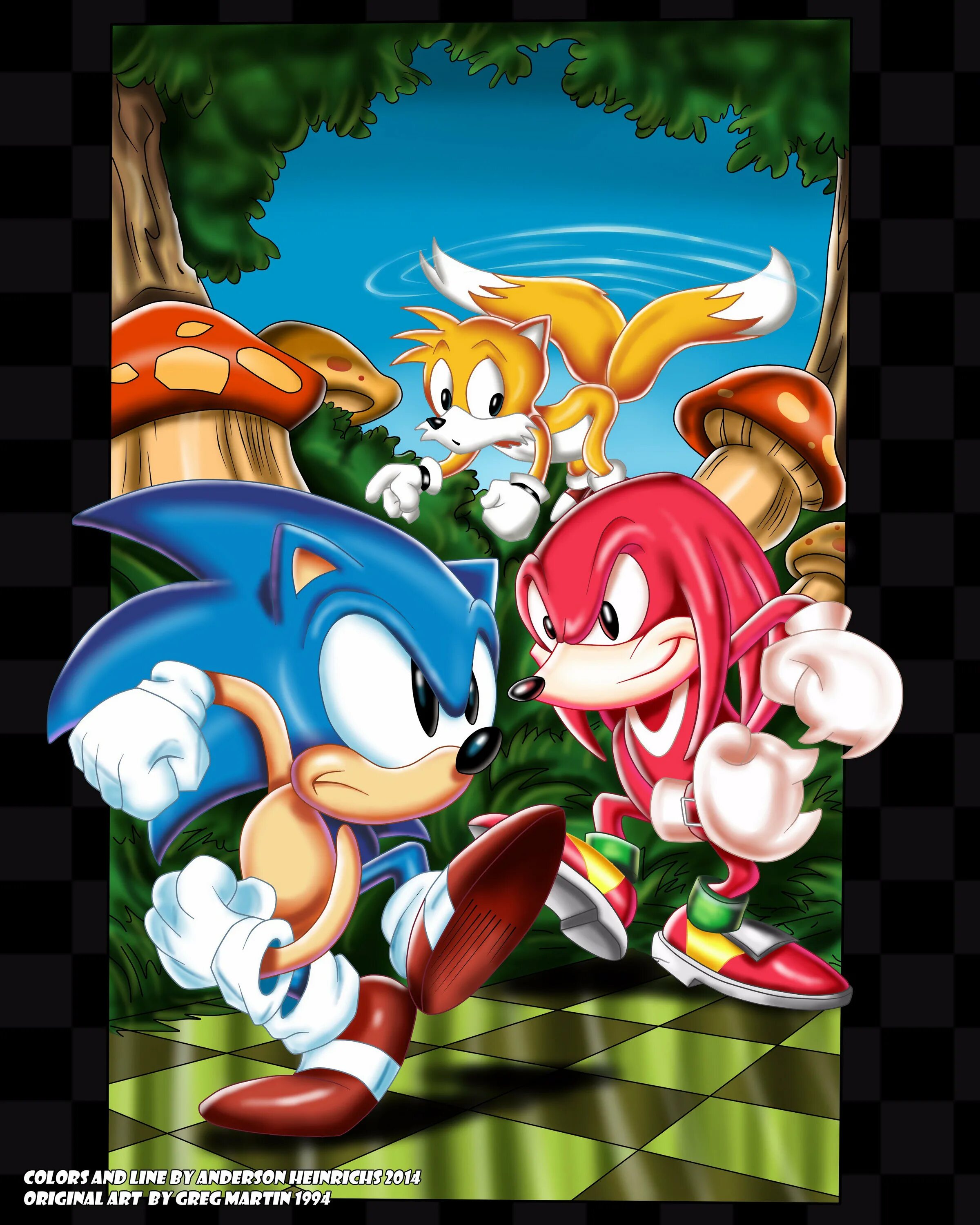 Sonic and knuckles download. Соник Тейлз и НАКЛЗ. Sonic & Knuckles. Greg Martin Sonic. Sonic 2 Sonic, Tails, Knuckles.