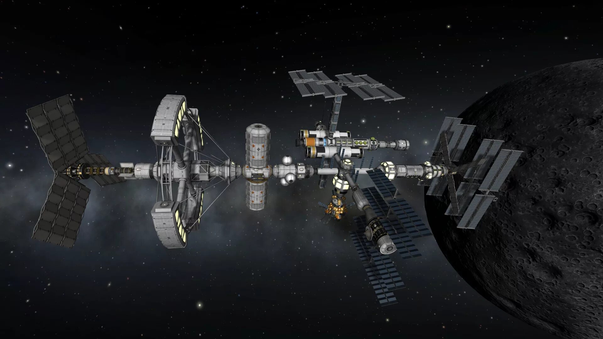 Станция мир 2 в KSP. KSP Space Station. Kerbal Space program орбитальная станция. ISS Mod KSP. Станция мир 2