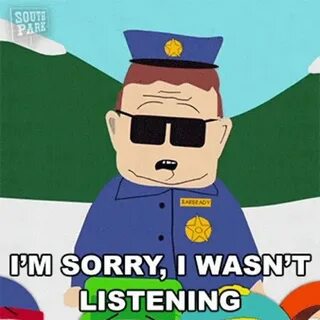 I didn t listen