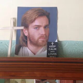 I should probably tell my mom this isn't Jesus - Imgur (Ewan McGregor ...