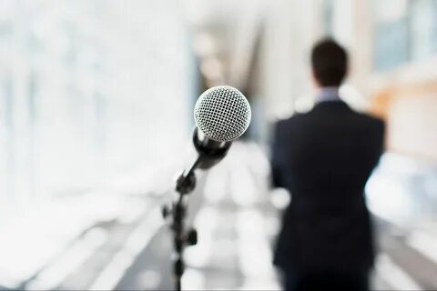 The speaker speaks about