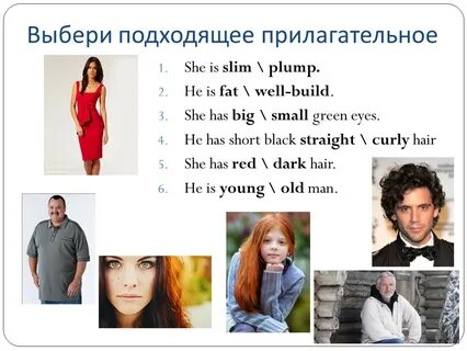 Внешность презентация