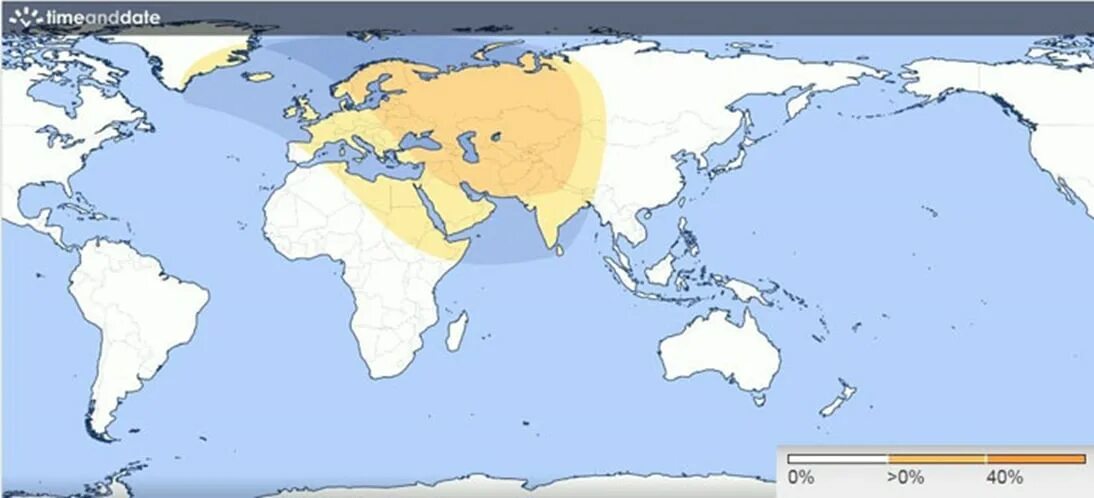 Солнечное затмение карта. Карта солнечного затмения. Солнечное затмение 25 октября 2022 года. Полосы затмений на карте. Карта солнечного затмения 25 октября 2022.