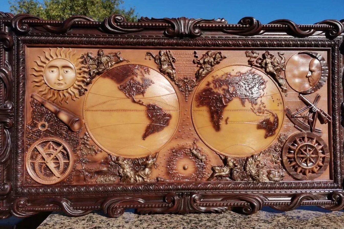 Vancouver Cityscape, Reclaimed Wood Wall Art, 44.5 X 36.5 X 4 Large Wall Art, La