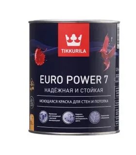 Краска tikkurila euro power 7