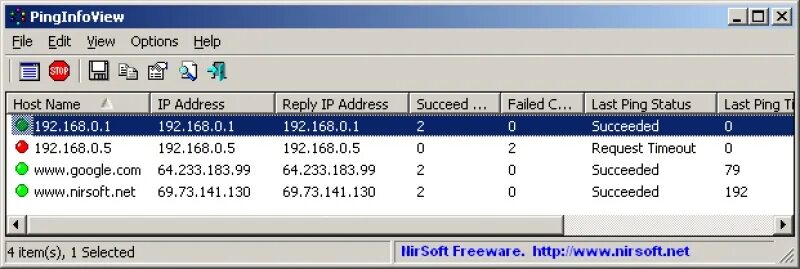 PINGINFOVIEW. Программа для пинга IP адресов. Утилита Ping IP адреса. Программа ping