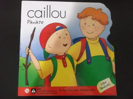 İYİLİK VE SAĞLIK: Caillou kitabındaki Saniye abla