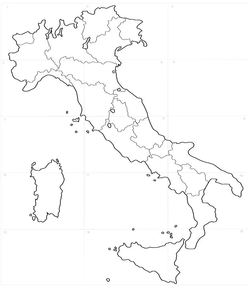 Контурные карты древняя италия древний рим. Политическая карта Италии контурная. Карта Италии контурная карта. Контурная карта Италии для печати. Конткрнаякарта Италия.