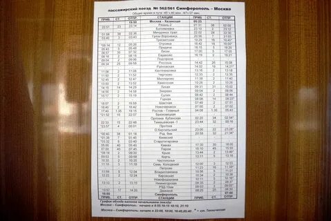 Остановки поезда москва нальчик