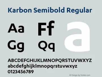 Semibold шрифт