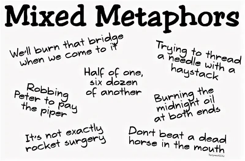 Metaphors in english