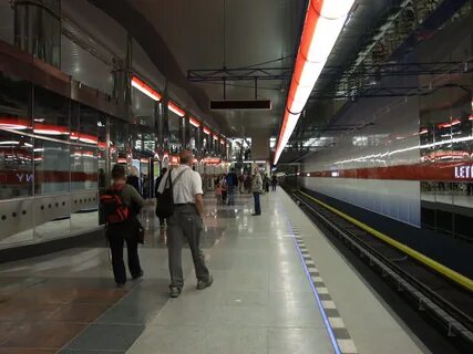 Станции метро праге