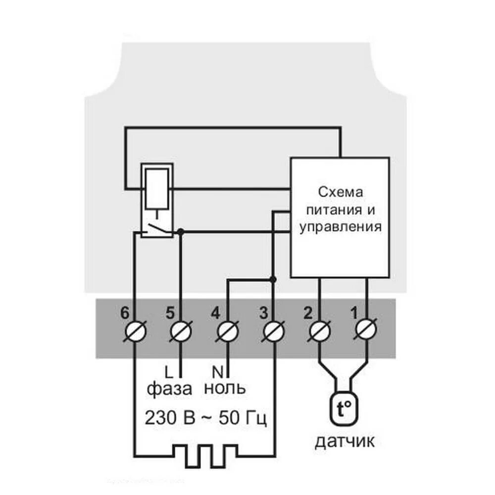 Схема подключения тёплого пола к терморегулятору. Схема соединения датчика теплого пола. Схема подключения регулятора температуры теплого пола. Датчик температуры теплого пола терморегулятор схема подключения.