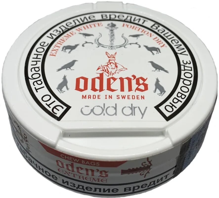 Колд драй. Жевательный табак Odens Cold. Odens Cold Dry 13g. Шайба Оденс снюс. Снюс шайба Odens.