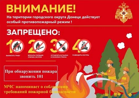 Пожарная безопасность особый противопожарный режим