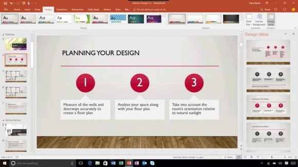 Где конструктор в powerpoint. Designer в powerpoint как включить.