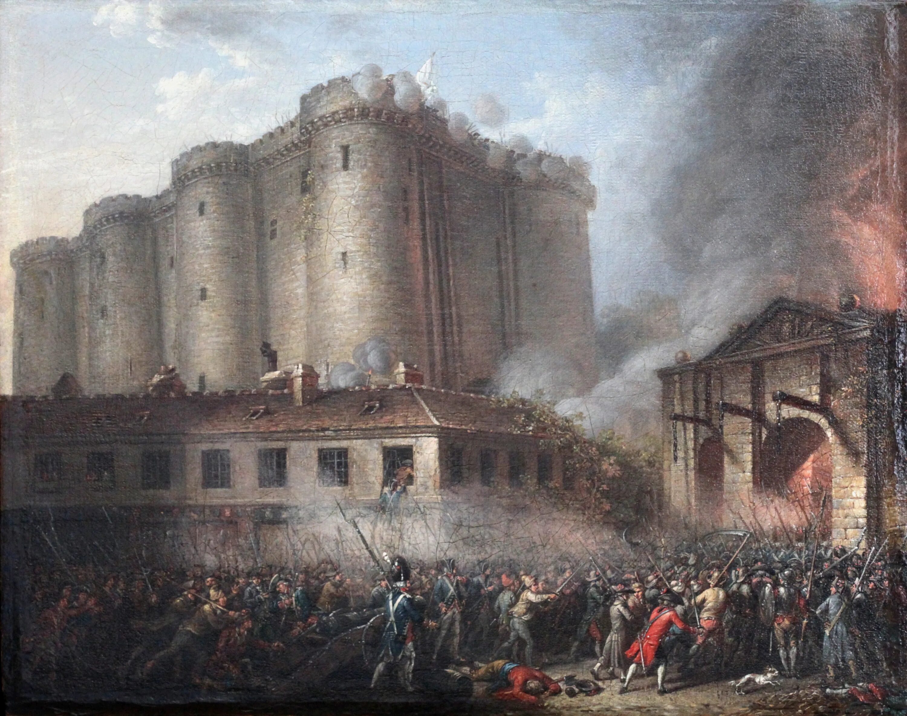 Франция пала. Штурм Бастилии 14 июля 1789 года. Великая французская революция взятие Бастилии. Крепость Бастилия 14 июля 1789. Французская революция взятие Бастилии 1789.