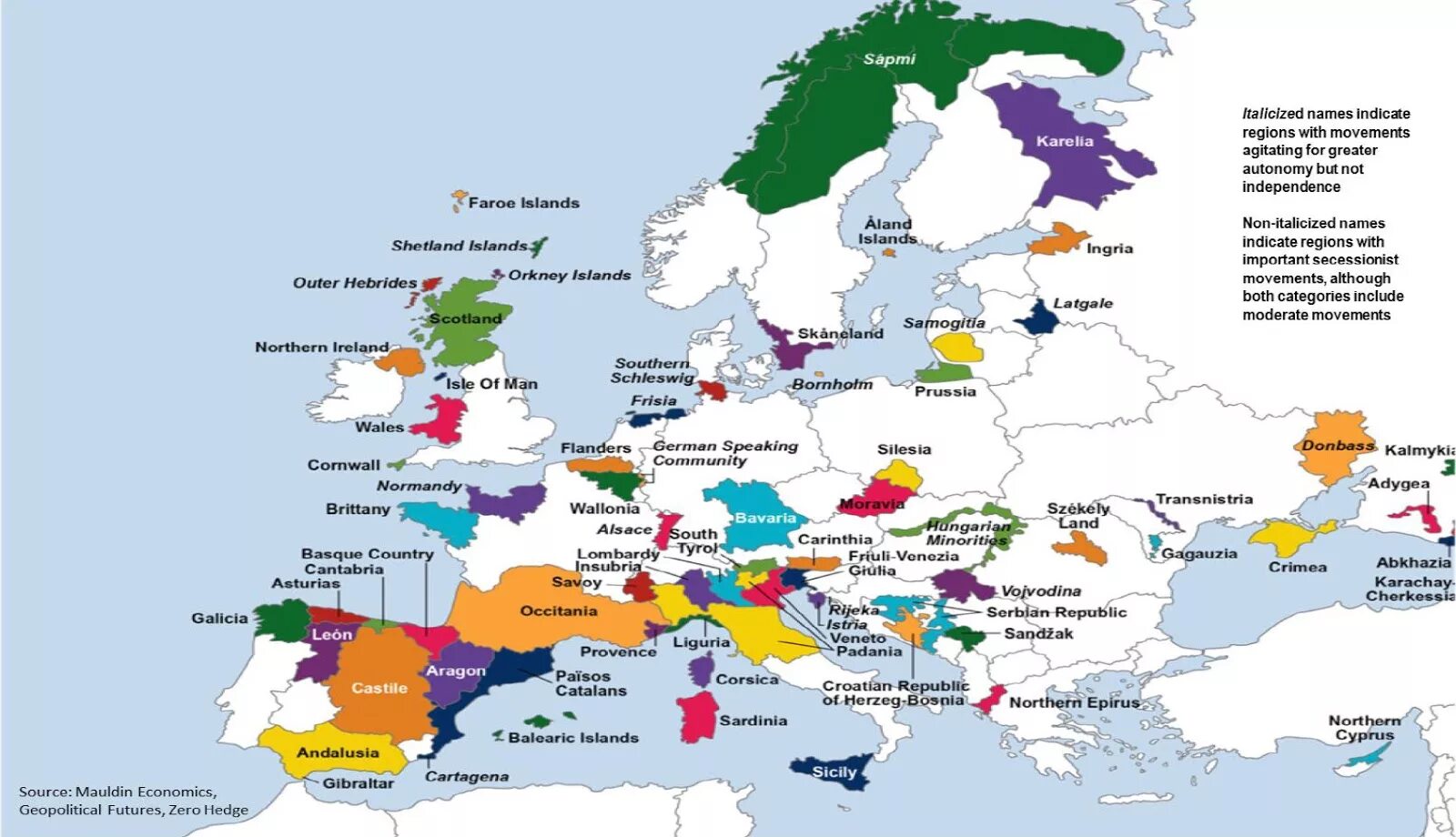 Region eu. Карта сепаратистских движений в Европе. Карта Европы с непризнанными государствами. Карта сепаратистов в Европе. Сепаратисты в Европе.