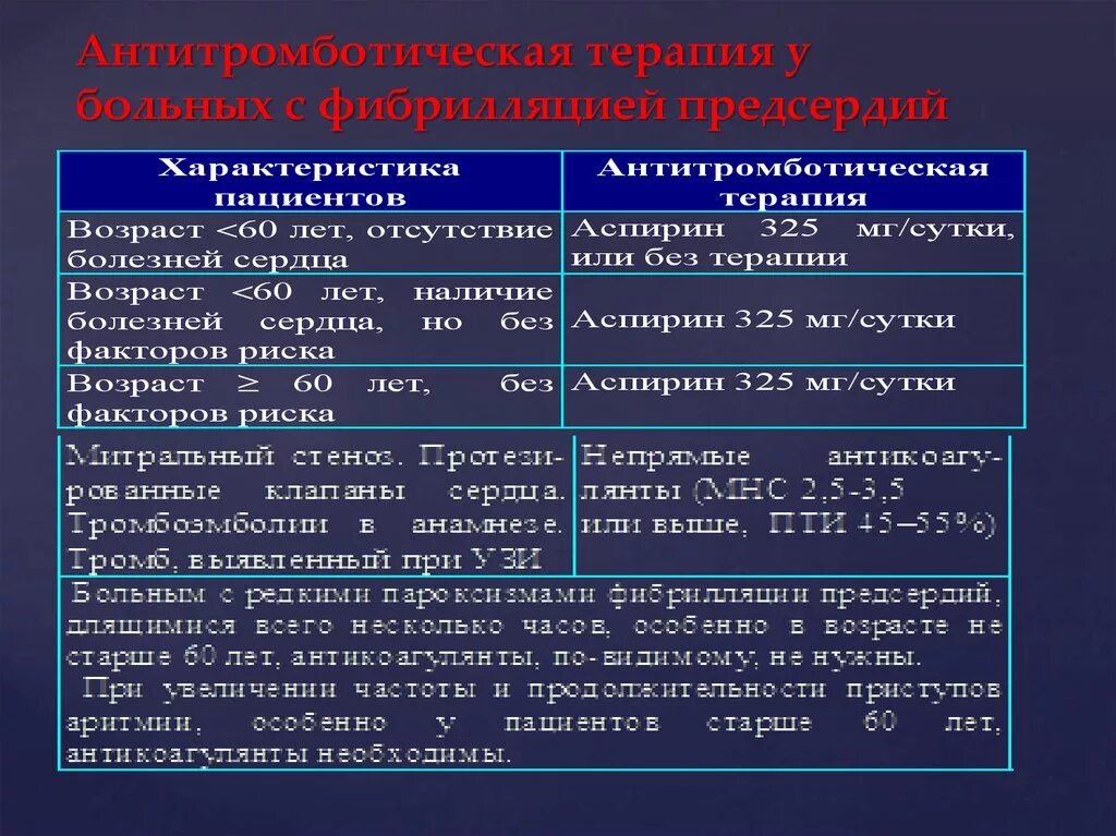 При фибрилляции предсердий какие препараты. Антикоагулянтная терапия при фибрилляции. показания к антикоагулянтной терапии при фибрилляции предсердий. антикоагулянты при фибрилляции предсердий препараты. антиагрегантная терапия при фибрилляции предсердий.