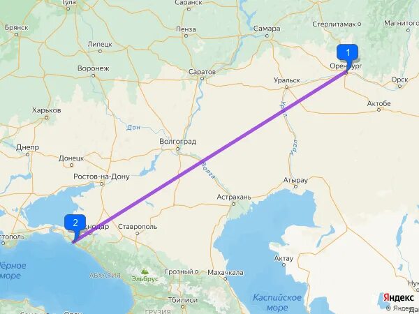 Маршрут г оренбург. Маршрут Оренбург Новороссийск. Оренбург Новороссийск расстояние. Расстояние от Оренбурга до Новороссийска.