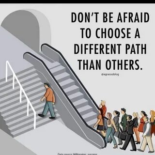 Different path