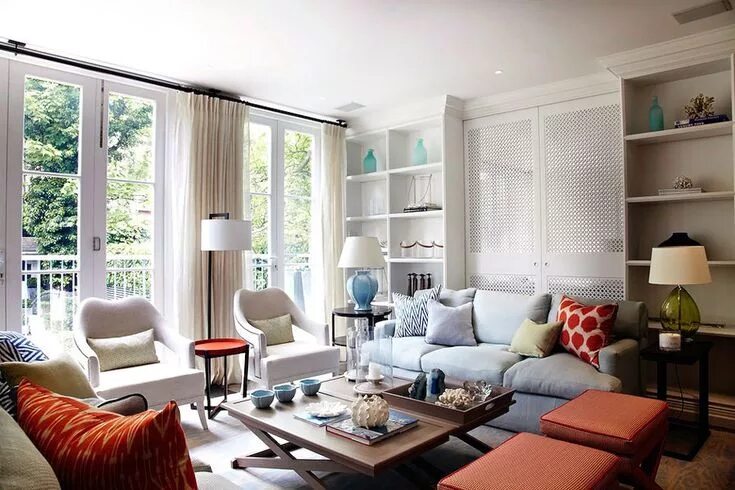 Traditional English home created in our time Living room decor traditional, Cozy
