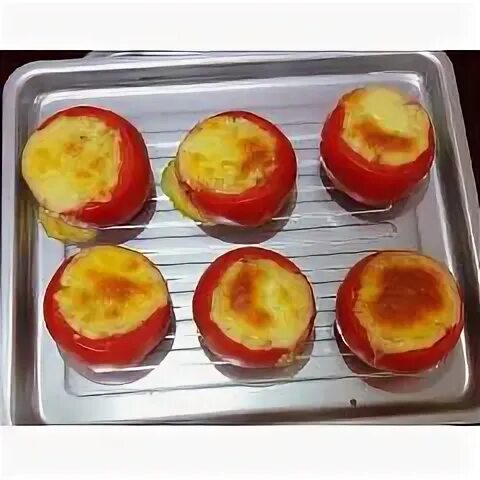 Помидоры запеченные с беконом