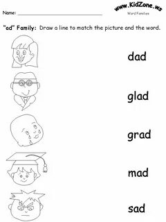 My family worksheets for kids