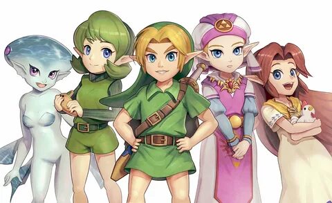 gonzarez, bowser, cucco, link, malon, princess ruto, princess zelda.