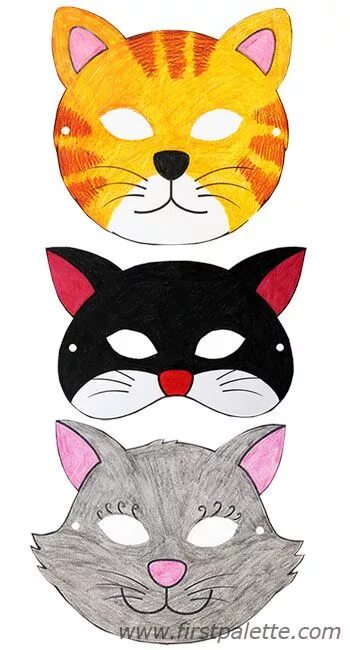 Как можно раскрасить маску кошки. Маска кошки. Маска котика для детей. Маска кошки для детей. Маска кошки из бумаги.