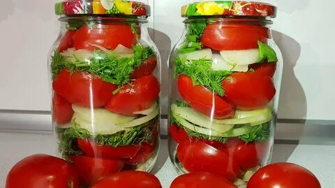 Маринад для помидор с маслом