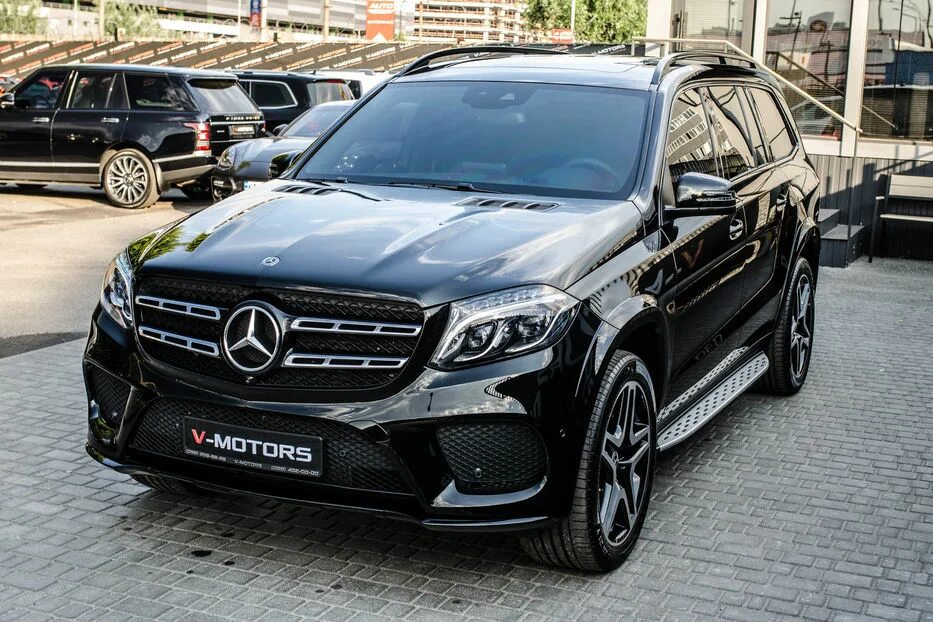 Mercedes-Benz GLS350 d 4Matic AMG Line 2016 года выпуска для рынка Великобритани
