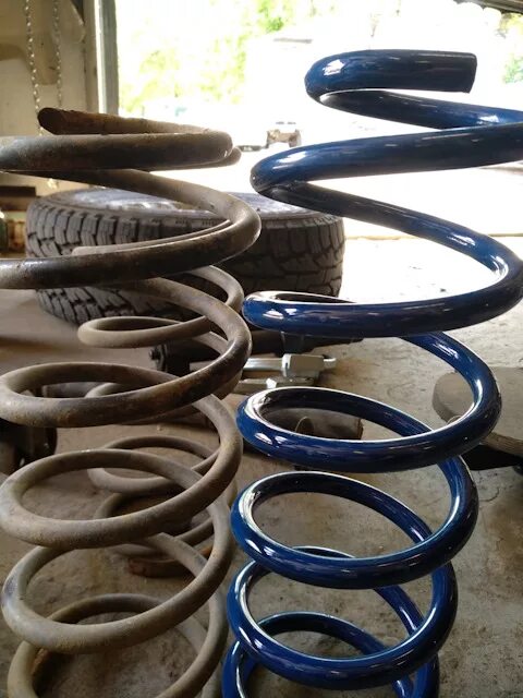 передняя пружина рав 4