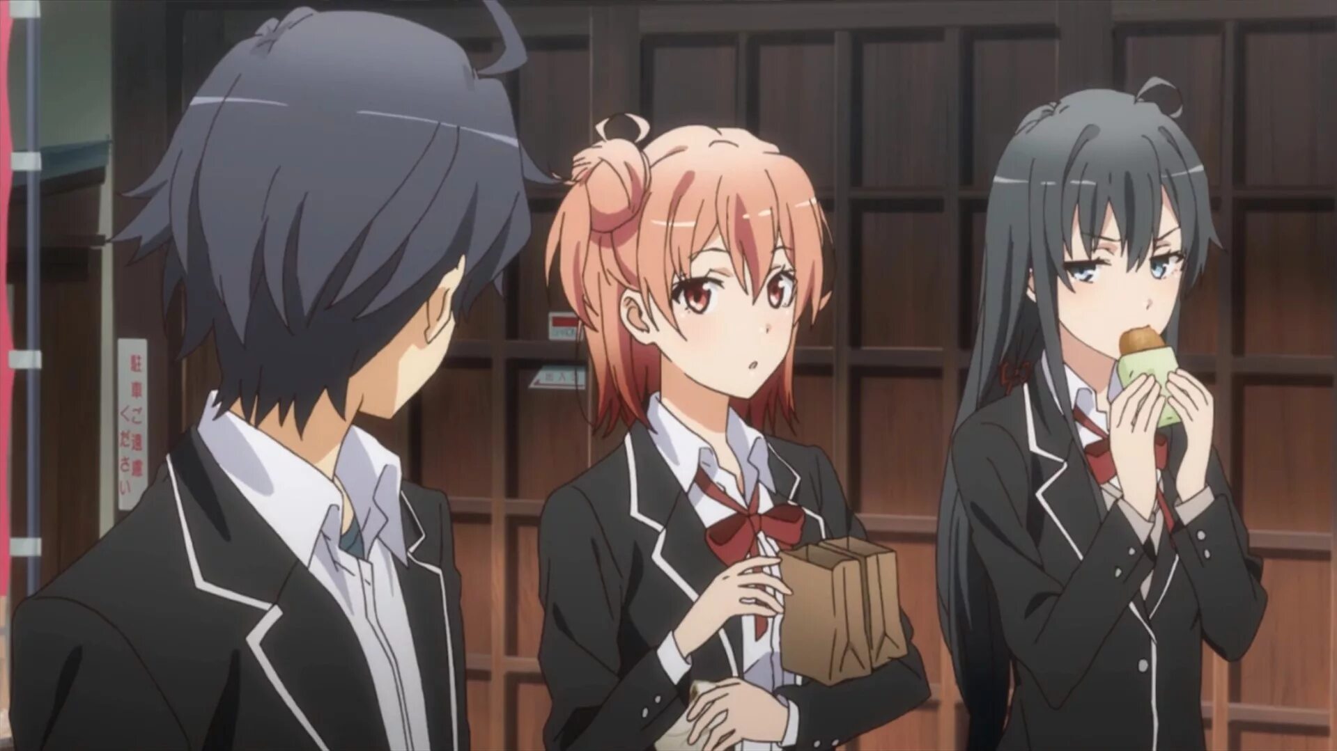 Ahari ore no Seishun Love comedy WA Machigatteiru. Розовая пора моей школьной юности сплошной обман.