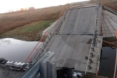 Обрушение моста в бурятии