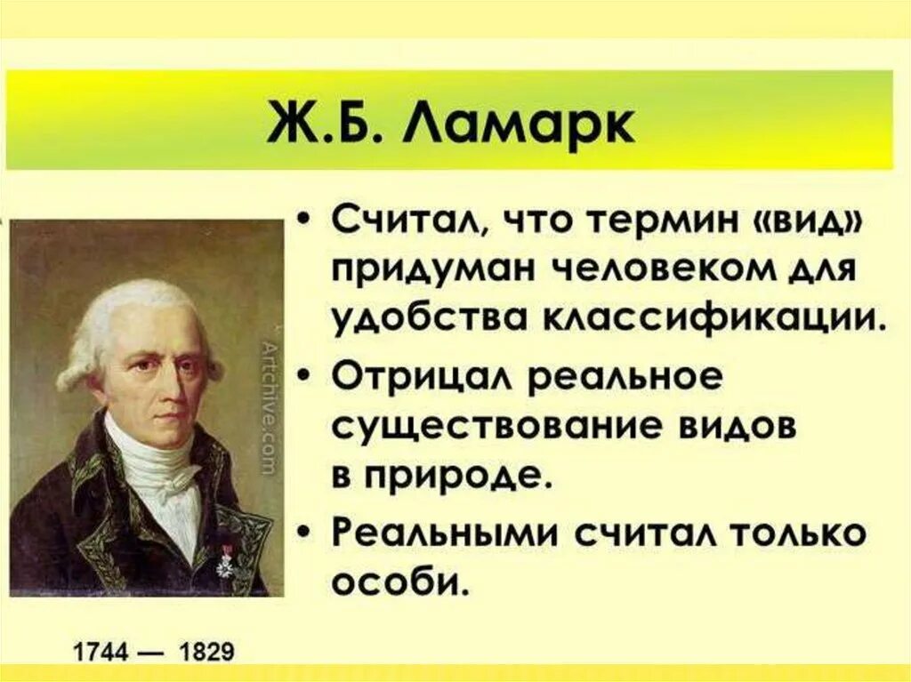 Работы ж б ламарка. Ж.Б. Ламарк считал что. Ламарк считал что. Существование видов Ламарк. Отрицал существование видов в природе.