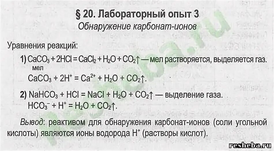 Карбонаты можно обнаружить с помощью раствора. Реакция обнаружения карбонат – ионов. Реактив для обнаружения карбонат Иона. Реактивом на карбонат ионы является.