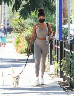 Sexy Vanessa Hudgens Walks Her Dog in LA (45 Photos) .