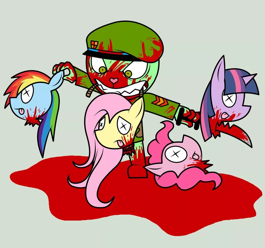 HTF Флиппи пони. Флиппи пони человек. Happy Tree friends Флиппи Pony. Killing ponies