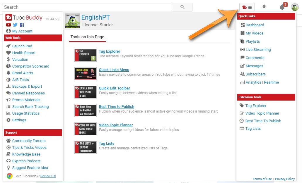 Video topic. TUBEBUDDY Chrome Extension. Tube buddy Extension for Chrome. TUBEBUDDY программа Интерфейс. TUBEBUDDY Extension Tools.
