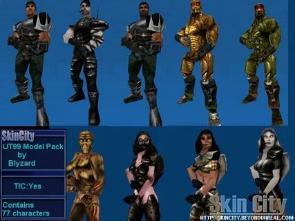 Unreal tournament персонажи