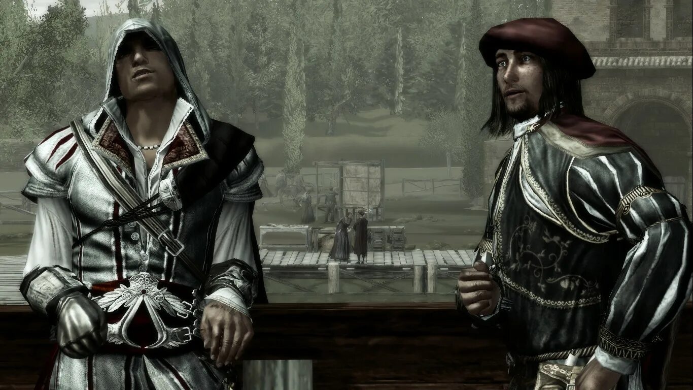 Ассасин Крид 2 Эцио. Макиавелли Assassins Creed 2. Леонардо да Винчи из Assassins Creed 2. Леонардо да Винчи и Эцио Аудиторе.